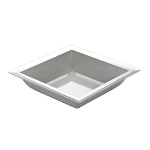 Biradlı BRD-200715 Melamin Salata ve Meyve Sunum Kasesi, 37.3x37.3x9 cm