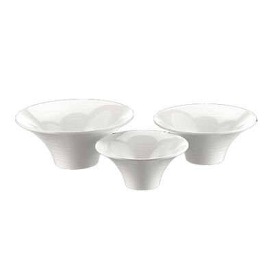 Biradlı BRD-200610 Melamin Sosluk ve Zeytin Sunum Kasesi, 25x25x11 cm