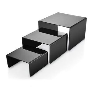 Biradlı ZG-01 Pleksi Teşhir Standı, Pleksi, 30x30x20 cm