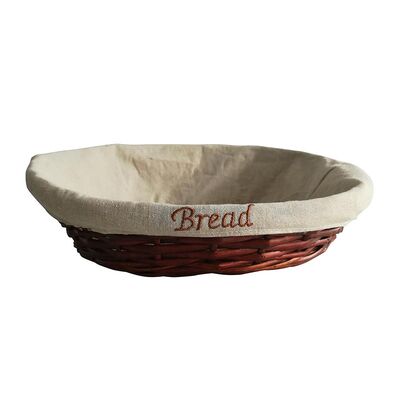 Biradlı GRV-903L Yuvarlak Konik Ekmek Sepeti, 45x7/17 cm