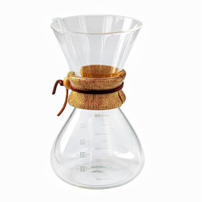 Black Goat Ahşap Tutacaklı Chemex, 600 ml