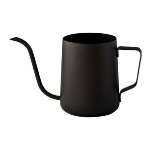 Black Goat Kapaksız Mini Drip Kettle, 600 ml, Siyah