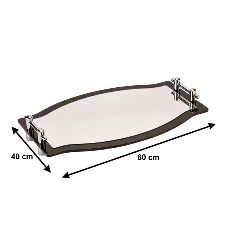Zicco ZCP-591 Aynalı Bombeli Teşhir Standı, 60x40 cm - Görsel 2