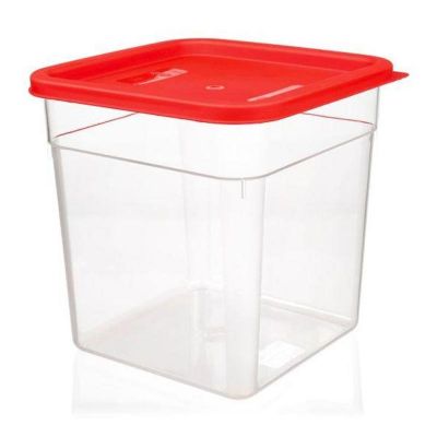 Bora Plastik Gıda Saklama Kabı, Kapaklı, 23 L