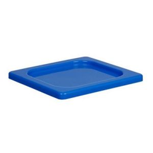 Bora Plastik GN 1/6 Kilitli Polipropilen Gastronorm Kapak, Mavi