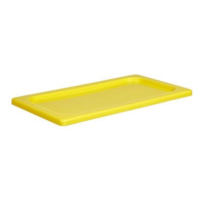 Bora Plastik GN 1/3 Kilitli Polipropilen Gastronorm Kapak, Sarı