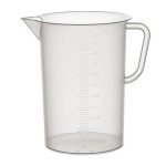 Bora Plastik Ölçü Kabı, 5 L, Şeffaf