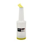 Bora Plastik Sos ve Kokteyl Şurup Dökücü, 1000 cc, Sarı