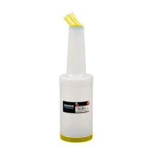 Bora Plastik Sos ve Kokteyl Şurup Dökücü, 1000 cc, Sarı