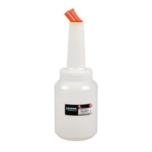 Bora Plastik Sos ve Kokteyl Şurup Dökücü, 2000 cc, Kırmızı