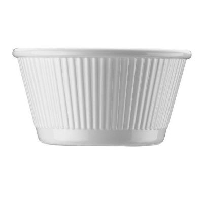 Bora Plastik Yuvarlak Mini Sosluk, Polikarbonat, 7x3.5 cm, Beyaz