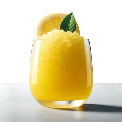 Buzzini Limon Aromalı Buzlu İçecek Ice Slush Konsantresi, 8 Kg