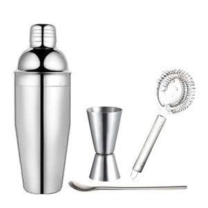 Cafemarkt 4 Parça Bar Kokteyl Hazırlama Seti, 750 ml