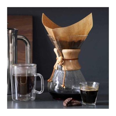 Epinox CK-40 Ahşap Tutacaklı Chemex, 400 ml, 2 Bardak - Görsel 3