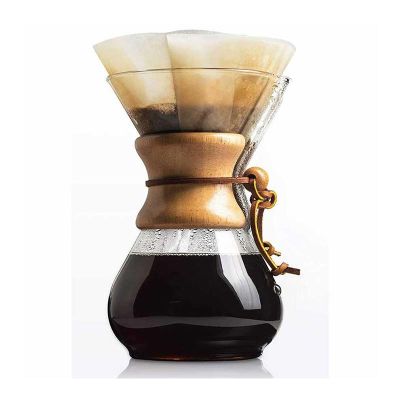 Epinox CK-40 Ahşap Tutacaklı Chemex, 400 ml, 2 Bardak - Görsel 2