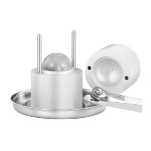 Cafemarkt Küre Buz Yapıcı Set, Gümüş