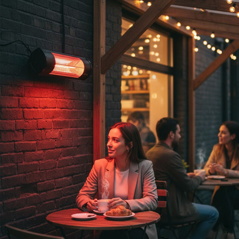 Cafesun Bright Cafe Tipi Isıtıcı, 2000 W, Siyah - Görsel 2