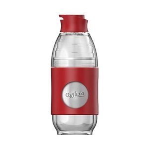 Cafflano Go-Brew Kahve Demleme Şişesi, Kırmızı