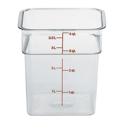 Cambro Camsquare Saklama Kabı, 3.8 L
