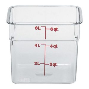 Cambro Camsquare Saklama Kabı, 5.7 L