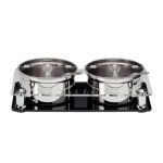 Zicco ZCP-666 Polikarbon Kapaklı Çelk Altlı Sosluk Reçellik Standı, 2'li, 17.5x33.5 cm