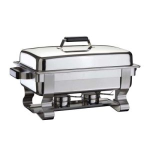 Öztiryakiler Ayaklı Chafing Dish, GN 1/1, 35x64 cm, Jel Yakıtlı