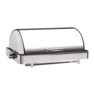 Öztiryakiler Düz Ayak Açılır Kızaklı Chafing Dish, 64x41x42 cm, Elektrikli