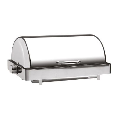 Öztiryakiler Düz Ayak Açılır Kızaklı Chafing Dish, 64x41x42 cm, Elektrikli