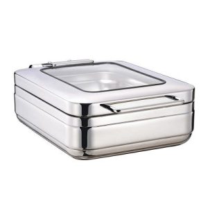Öztiryakiler Kare Chafing Dish, 4 L, 45x31x19 cm