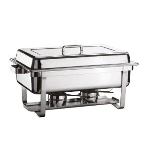 Öztiryakiler Çin Model Ayaklı Chafing Dish, İçiçe Geçen Ayak, Jel Yakıtlı