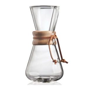 Chemex Ahşap Tutacaklı, 3 Cup