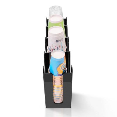 Coffeetech Pleksi Bardaklık Standı, 485x160x475 mm - Görsel 2