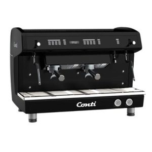 Conti Monaco X-ONE TCI Evo Tam Otomatik Espresso Makinesi, 2 Gruplu, Siyah