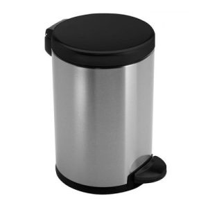 Öztiryakiler Kapaklı Paslanmaz Çöp Kovası, 3 L
