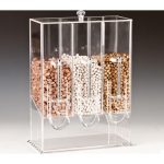 Zicco ZCP-014 Cornflakes Kuruyemiş Servis Aleti, Üçlü, 15x32x43 cm