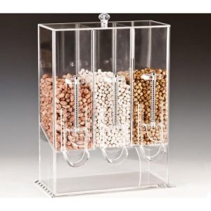 Zicco ZCP-014 Cornflakes Kuruyemiş Servis Aleti, Üçlü, 15x32x43 cm