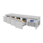 CSA CS-CIK 2-700 Cihaz Altı Derin Dondurucu, 4 Çekmeceli, 135 L