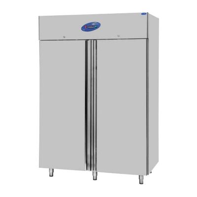 CSA CS-DBL 1400-M-KR Dik Tip Monoblok Derin Dondurucu, 2 Kapılı, 1400 L