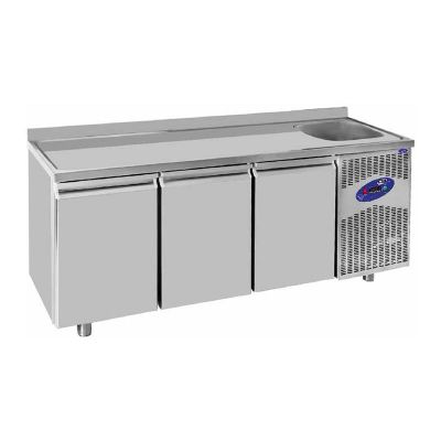 CSA CS-TEK 3D-700-E Evyeli Derin Dondurucu, 3 Kapılı, 400 L
