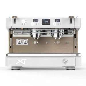 Dalla Corte XT Barista Espresso Kahve Makinesi, 2 Gruplu, Beyaz Meşe