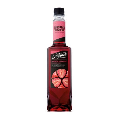 DaVinci Gourmet European Strawberry Çilek Aromalı Şurup, 750 ml