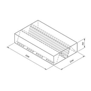 Öztiryakiler Kutu Tip Filtreli Çift Cidar Davlumbaz, 3500x2000 mm