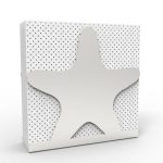 Decorelax Deniz Yıldızı Temalı Metal Peçetelik, Gri