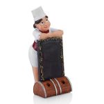Biradlı BRD-123007 Dekoratif Aşçı Figür, 30 cm