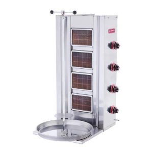 SilverInox 2162 Döner Ocağı, 4 Radyanlı, LPG'li