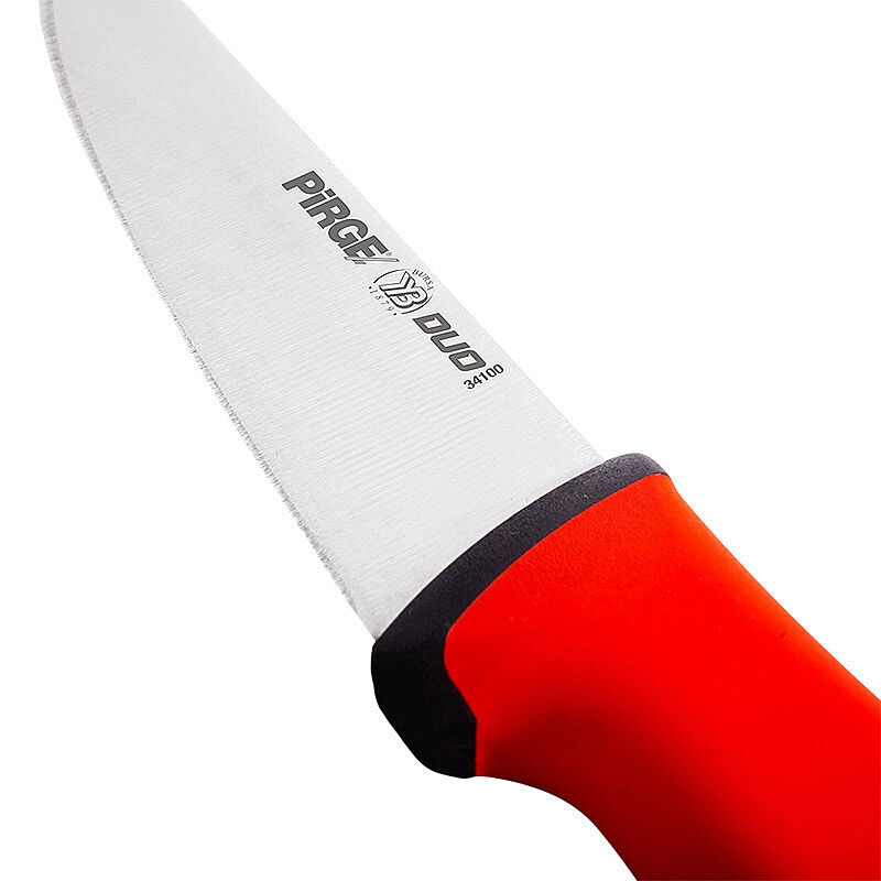 Pirge 34102 Duo Kasap Bıçağı, 16.5 cm, Kırmızı - Görsel 3