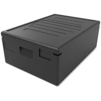 Empero Carrybox Thermobox, Üstten Yüklemeli, 60x40x20 cm, 53 L, Siyah - Görsel 2