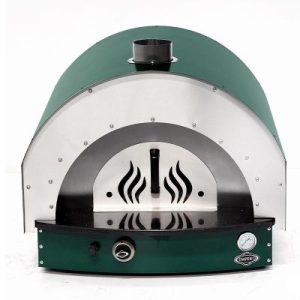 Empero PLF.PLS.D5.G Ev Tipi Taş Tabanlı 25 cm x 4 Pizza Kapasiteli Pizza ve Pide Fırını, Gazlı, Yeşil