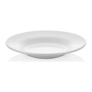Empero Kırılmaz Çukur Yemek Tabağı, 21 cm, Beyaz