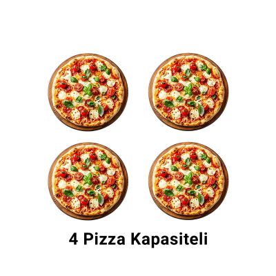 Empero EMP.4 25 cm x 4 Pizza Kapasiteli Pizza Fırını, Elektrikli - Görsel 2